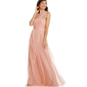 Rose convertible tulle gown